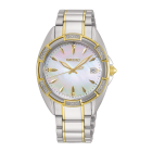 Reloj Seiko skk880p1 diamantes acero bicolor dorado mujer
