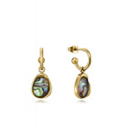 Viceroy pendientes criolla 15074e01012 concha abalone mujer