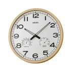 Reloj Seiko pared qxa797b termómetro higrómetro