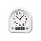 Reloj Seiko despertador qhe191w termómetro higrómetro