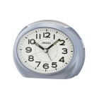 Reloj Seiko despertador qhe193l azul claro