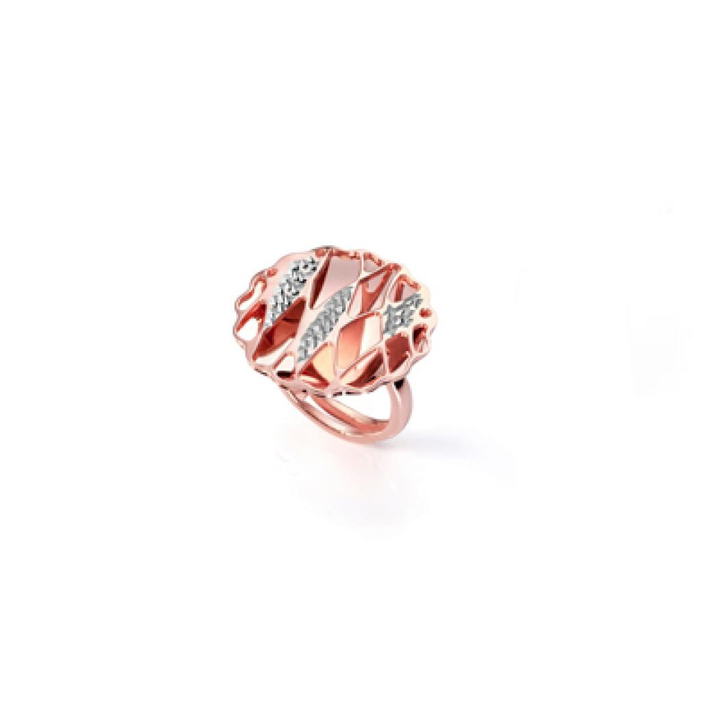Comunismo Cerebro bienestar Viceroy anillo 1171a012-99 joyas plata rosa mujer | Relojería Joyería