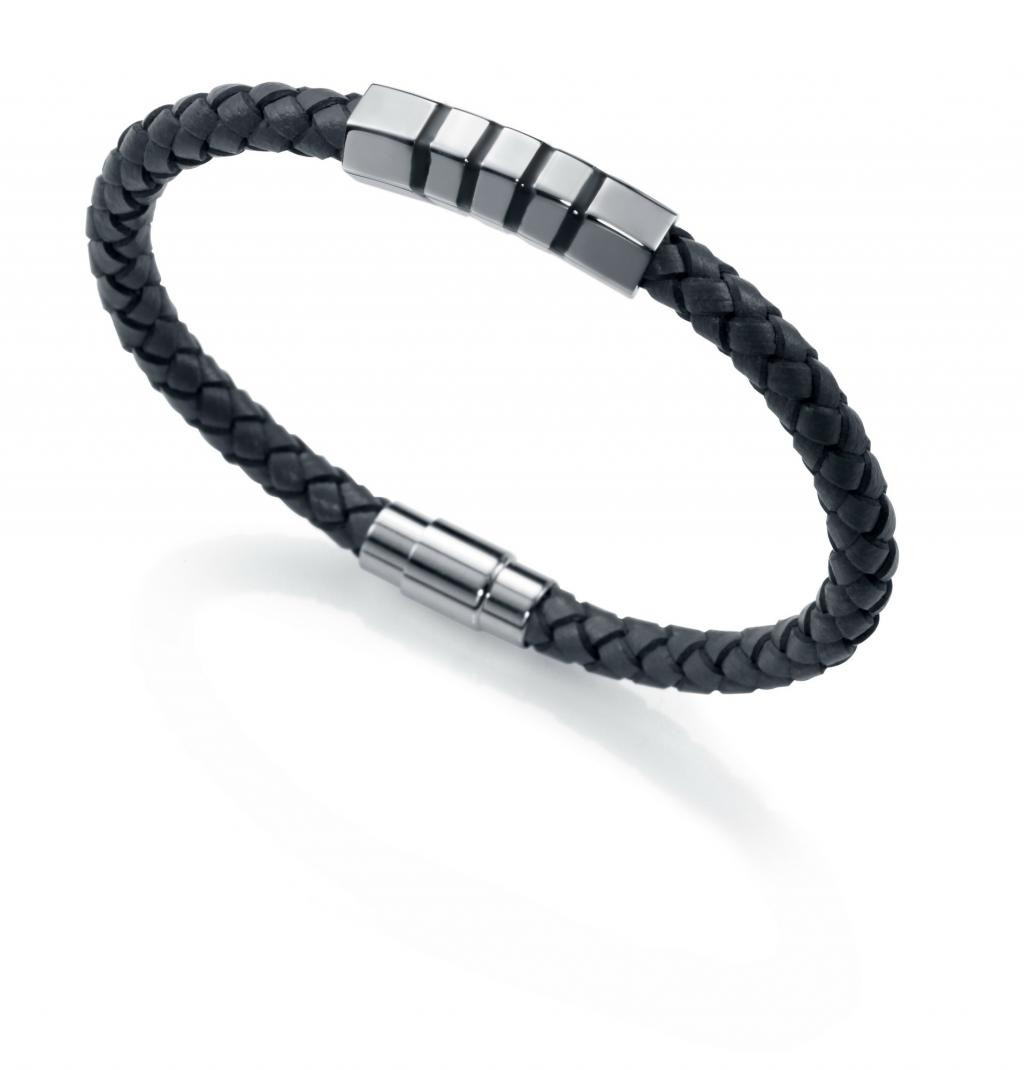 Viceroy pulsera acero cuero 6342p09000 fashion hombre Relojería