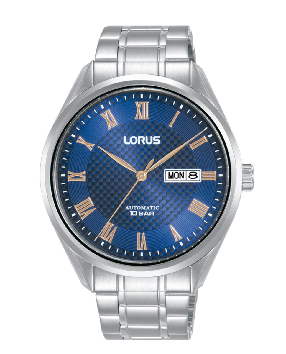 Reloj Lorus RL433BX9 automático esfera azul hombre
