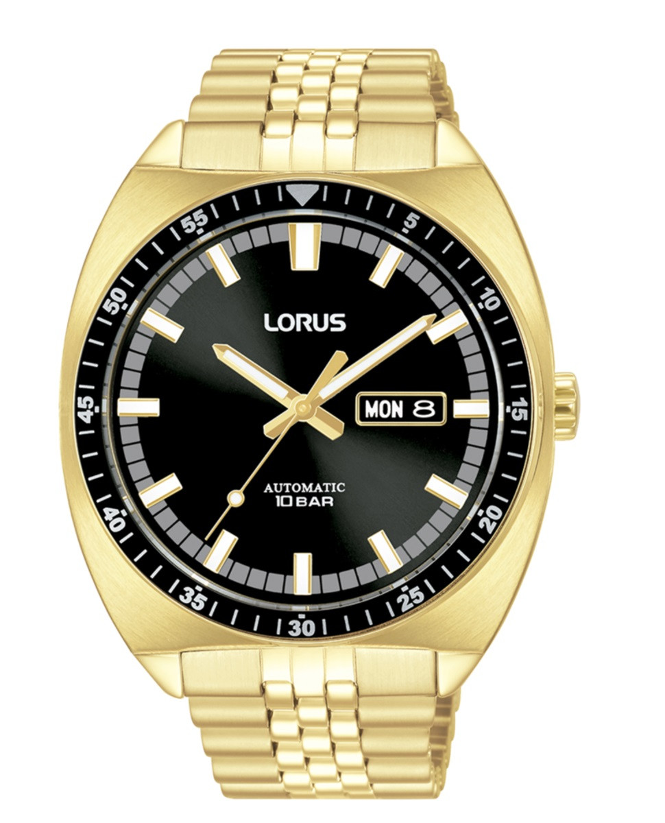 Reloj Lorus RL448BX9 automático retro dorado hombre