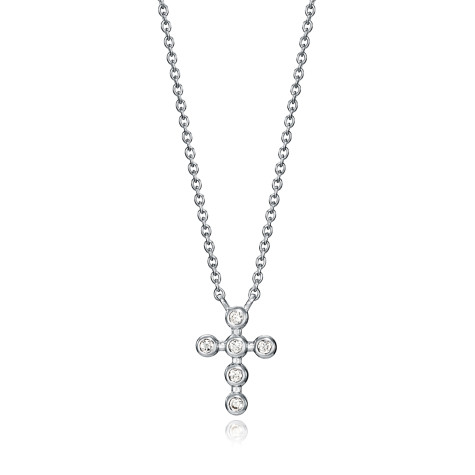 Viceroy cadena con cruz 71029c000-38 joyas plata mujer niña Relojería Joyería