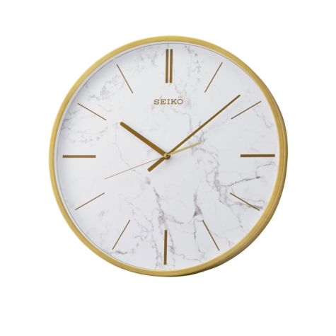 Reloj Seiko pared qxa760g redondo dorado | Relojería Joyería