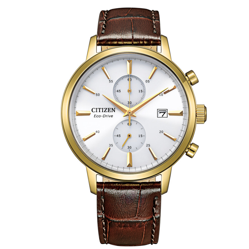 Reloj Citizen CA7062-15A crono dorado hombre Relojería Joyería