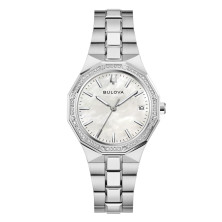 Reloj Bulova Classic 96R255 Octogon Lady diamantes mujer