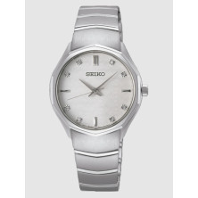 Reloj Seiko SUR615P1 reloj pulsera Ladies diamantes