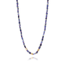 Viceroy collar 13250C100-43 plata dorada piedras naturales mujer