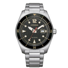 Reloj Citizen AW1888-53E esfera negra Marine hombre