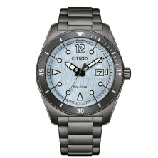 Reloj Citizen AW1887-56L gris Marine hombre