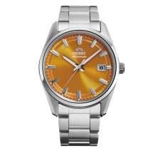 Reloj Orient Stretto Date RA-AC0R08Y30B naranja