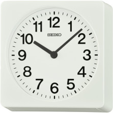 Reloj Seiko pared cuadrado QXA860W blanco