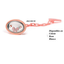 Pinza chupete bebé lazo 48613