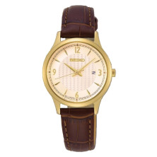 Reloj Seiko sxdg96p1 Neo classic acero dorado piel mujer