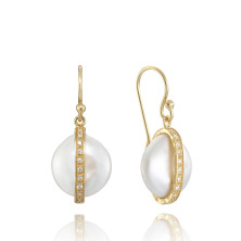 Viceroy pendientes 4060e100-66 perla plata mujer