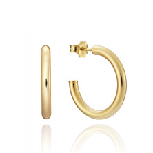 Viceroy pendientes aro chapado 1316e100-06 plata mujer