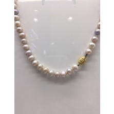 Collar perlas naturales