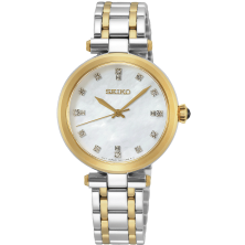 Reloj Seiko srz532p1 bicolor diamantes mujer