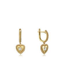 Viceroy pendientes 7113e100-38 dorados corazones mujer