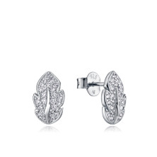 Viceroy pendientes hojas 85024e000-30 plata mujer
