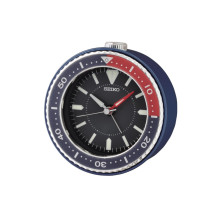 Reloj Seiko despertador QHE207L azul rojo