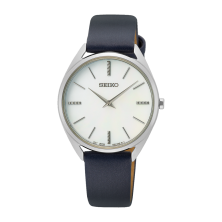 swr079p1 Seiko mujer reloj acero piel