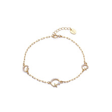 Viceroy pulsera 13087p100-30 plata estrella luna mujer