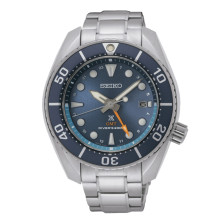 Reloj Seiko SFK001J1 Sumo GMT solar esfera azul