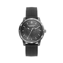 Reloj Viceroy 41133-57 ecosolar nylon esfera negra hombre