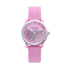 Reloj Viceroy 41114-77 ecosolar nylon esfera rosa mujer