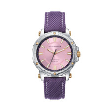 Reloj Viceroy 401178-77 nylon esfera rosa mujer