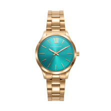 Reloj Viceroy 401180-63 acero dorado esfera verde mujer