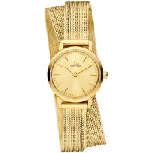 Reloj Danish Design IV86Q1268 milanesa dorada larga mujer 22 mm