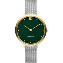 Reloj Danish Design IV76Q1218 bicolor verde mujer 33 mm