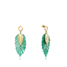 Pendientes Viceroy largos 15115E01016 hojas mujer