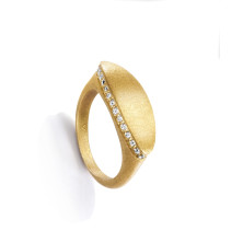 Viceroy anillo 4053a012-36 plata dorada mujer