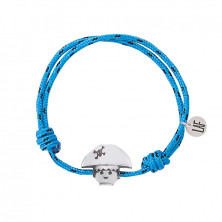 Pulsera joya Playmobil en azul cilck barbanegra