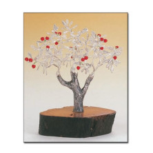 Cerezo árbol plateado decoración