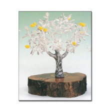 Limonero árbol plateado decoración 14x18