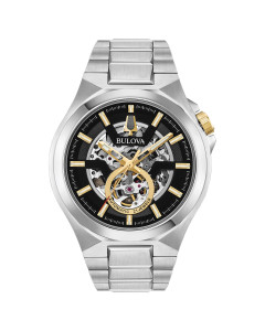 Reloj Bulova 98a224 automatico esqueleto hombre