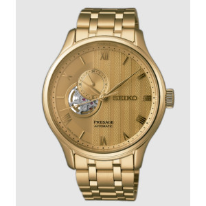 Reloj Seiko SSA468J1 Presage Jardin Japones dorado hombre
