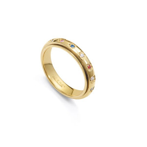 Viceroy anillo 14154A01219 dorado con piedras mujer