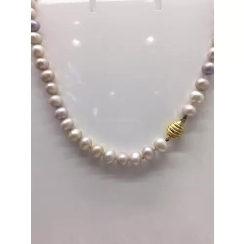 Collar perlas naturales