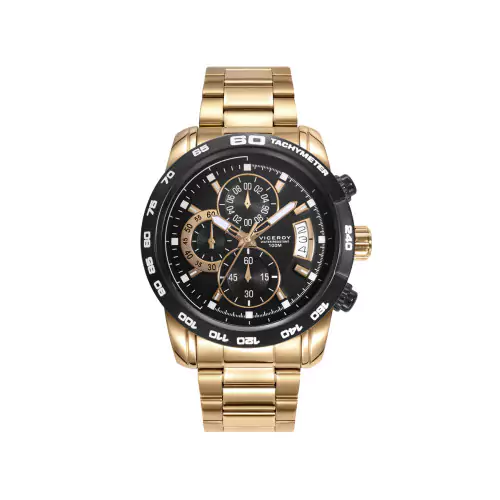 Reloj Viceroy 40421-97 crono dorado hombre