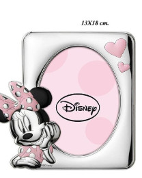 Marco de plata infantil Disney Minnie Mouse 13x18
