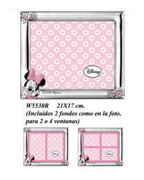 Marco de plata infantil Disney Minnie Mouse 21x17