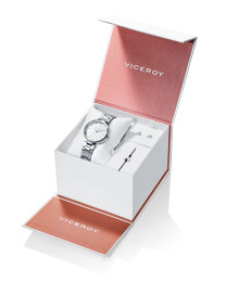 Reloj Viceroy 401080-07 niña pack pendientes pulsera plata